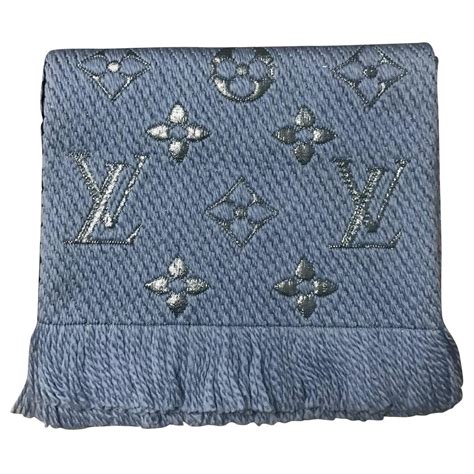 sciarpa louis vuitton azzurra|Scialle, sciarpa donna, foulard donna .